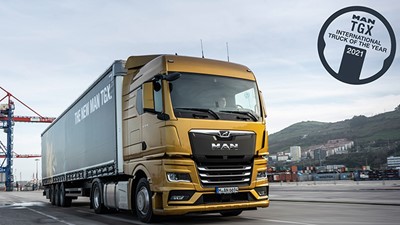 Kamion godine 2021 - MAN TGX