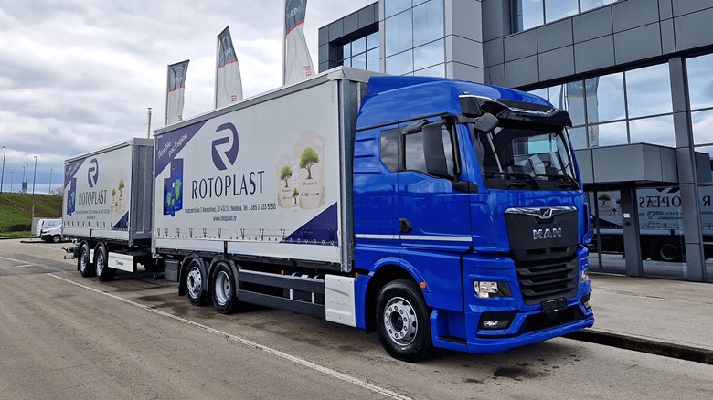 MAN TGX za Rotoplast