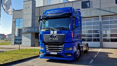 MAN TGX za Transporte Horvatić