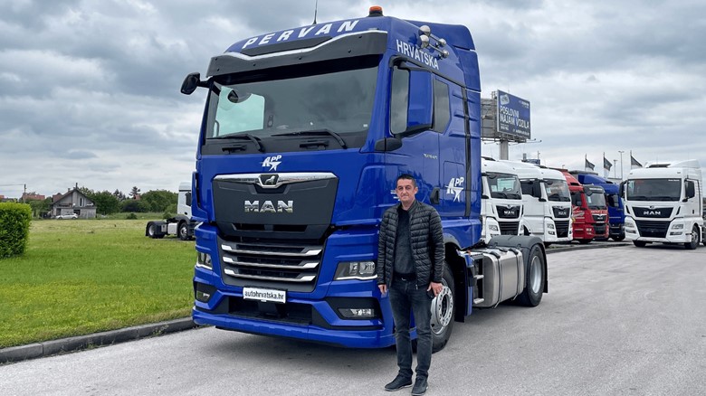 MAN TGX za Transporte Pervan