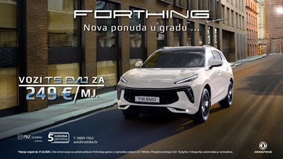 Vozi Forthing T5 EVO za 249€/mj