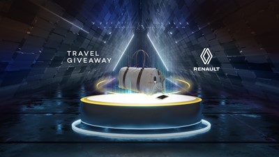Travel giveaway by Renault