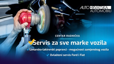 Ford i Fiat centar Zagreb - zamjensko vozilo po posebnim uvjetima