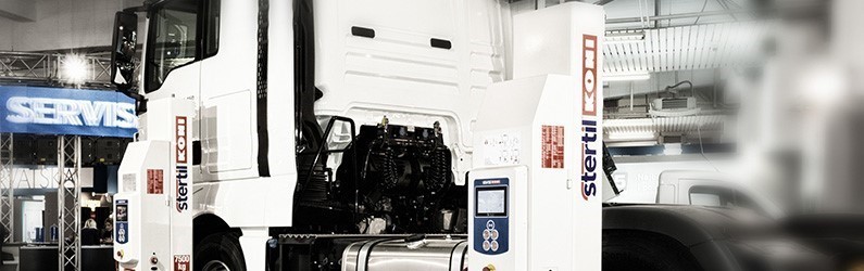 Wide range of service equipment and tools